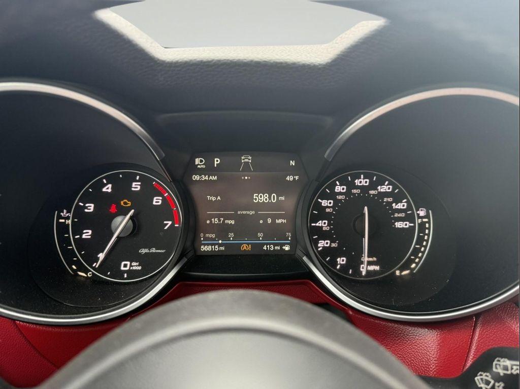 used 2019 Alfa Romeo Stelvio car, priced at $30,000