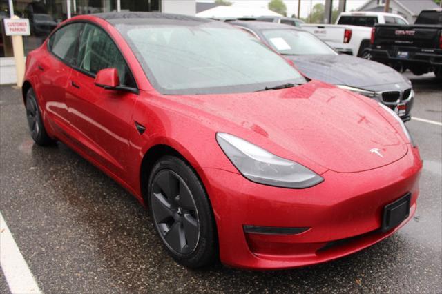 used 2022 Tesla Model 3 car, priced at $29,981