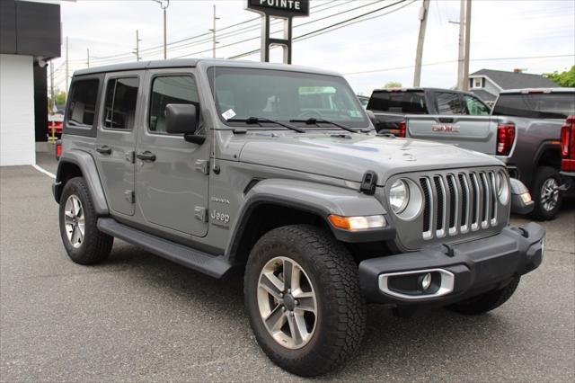 used 2021 Jeep Wrangler Unlimited car, priced at $30,499