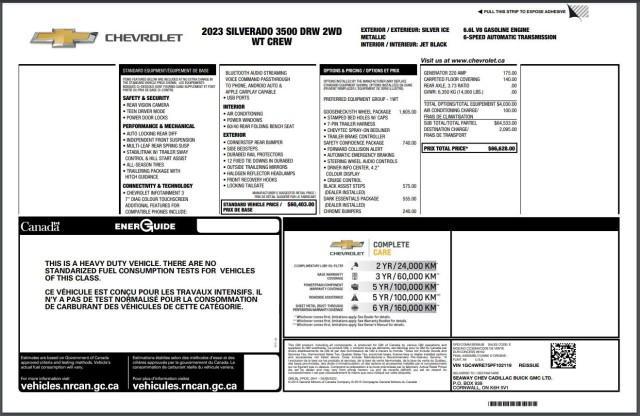 used 2023 Chevrolet Silverado 3500 car, priced at $55,953