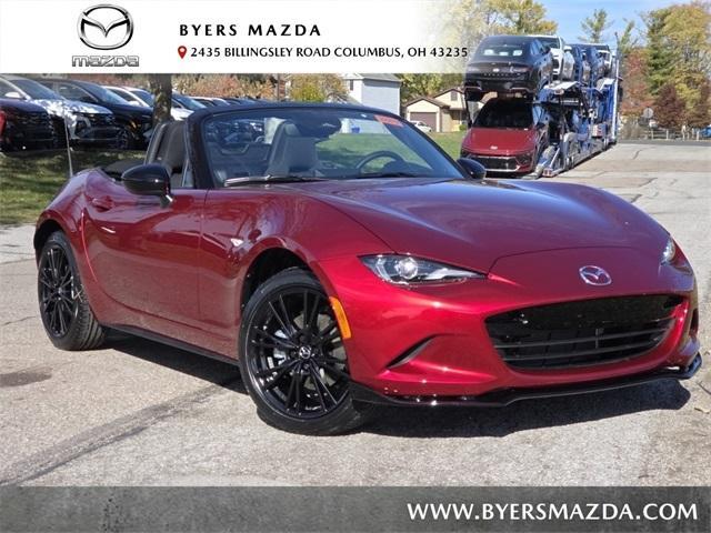 new 2025 Mazda MX-5 Miata car, priced at $35,610