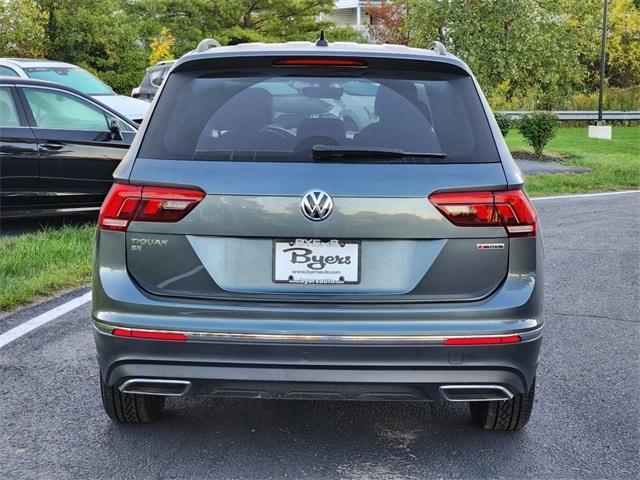 used 2021 Volkswagen Tiguan car, priced at $20,892