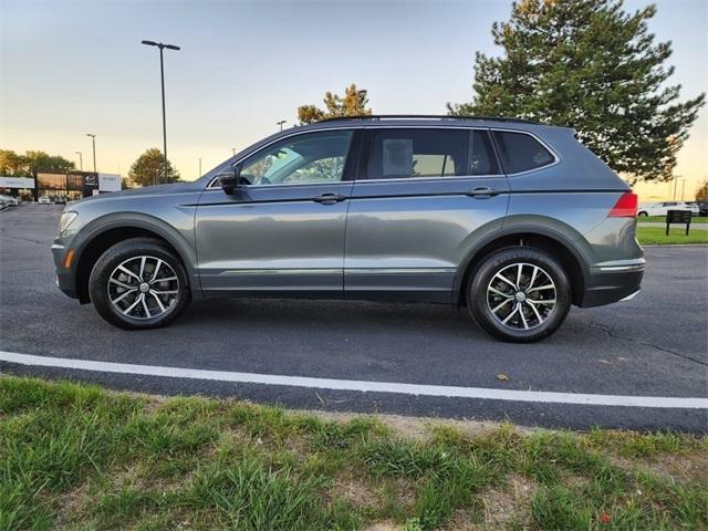 used 2021 Volkswagen Tiguan car, priced at $20,892