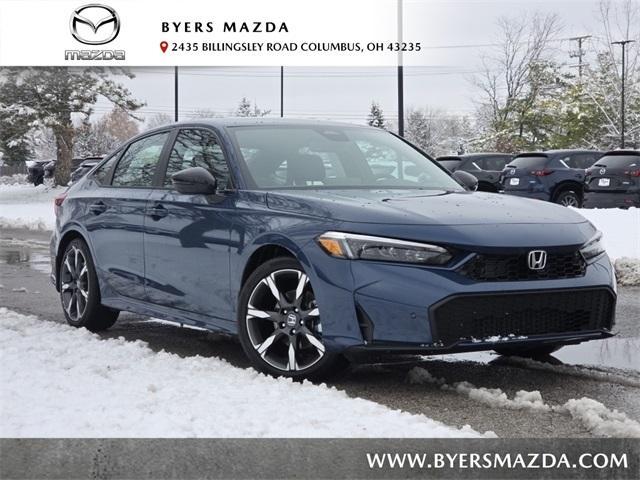 used 2025 Honda Civic Hybrid car, priced at $30,216