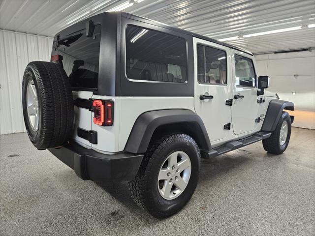 used 2016 Jeep Wrangler Unlimited car, priced at $19,995