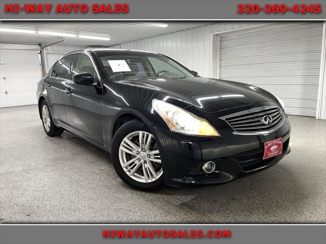 used 2013 INFINITI G37x car, priced at $9,995