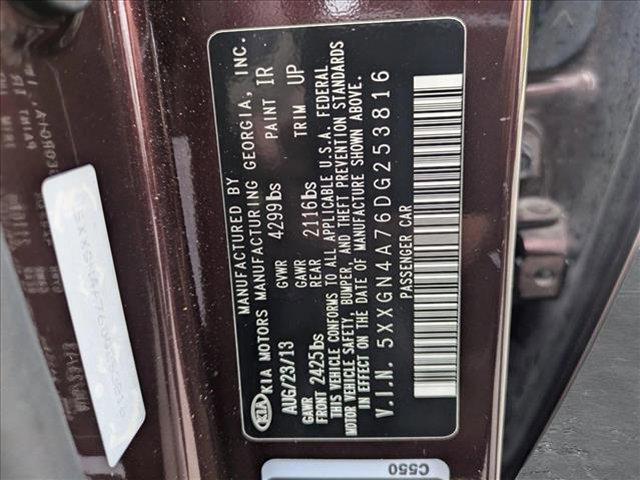 used 2013 Kia Optima car, priced at $9,428