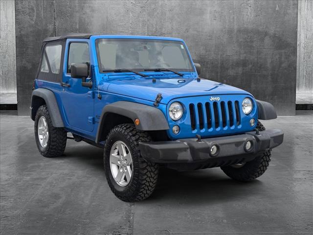 used 2016 Jeep Wrangler car, priced at $16,603