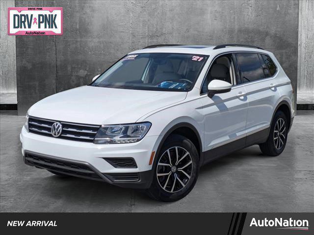 used 2021 Volkswagen Tiguan car, priced at $20,990