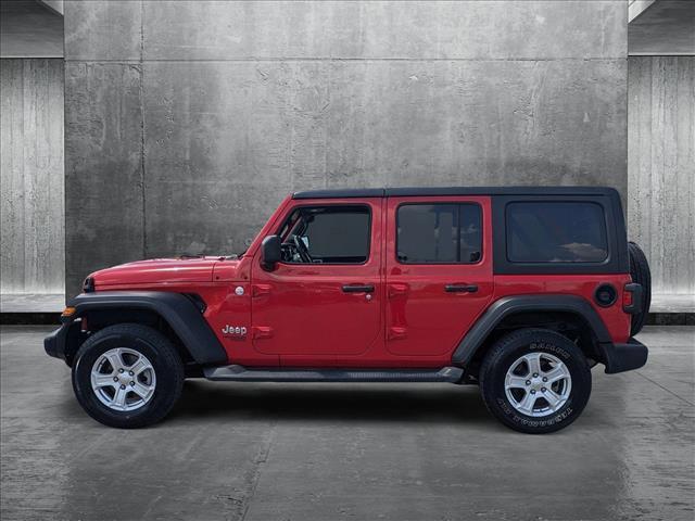 used 2020 Jeep Wrangler Unlimited car, priced at $24,495