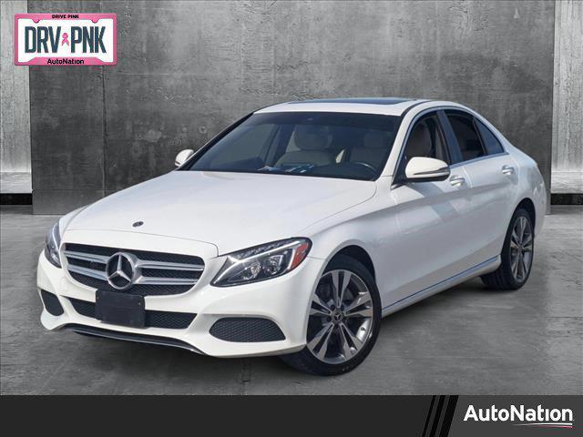 used 2018 Mercedes-Benz C-Class car, priced at $18,840