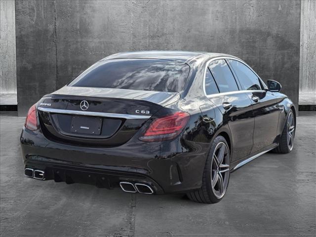 used 2021 Mercedes-Benz AMG C 63 car, priced at $49,995