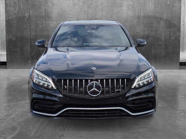 used 2021 Mercedes-Benz AMG C 63 car, priced at $49,995