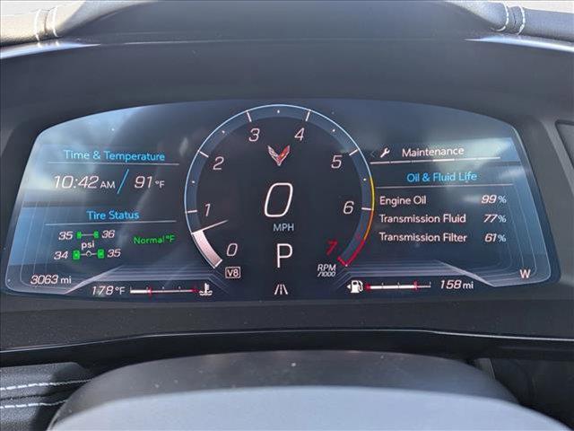 used 2024 Chevrolet Corvette car, priced at $66,995