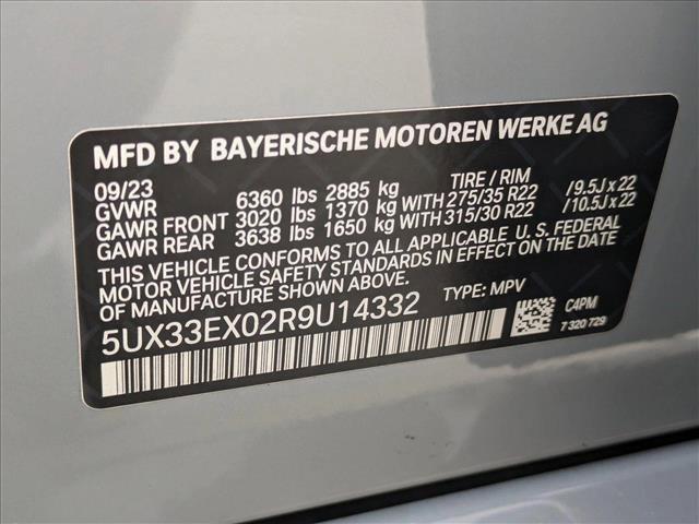 used 2024 BMW X6 car, priced at $76,995