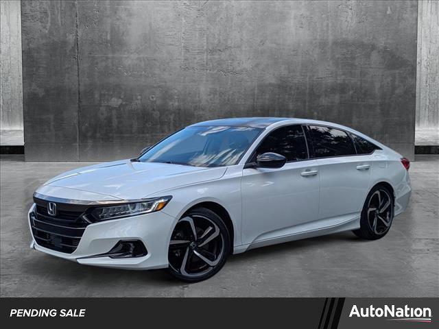 used 2021 Honda Accord car, priced at $22,295