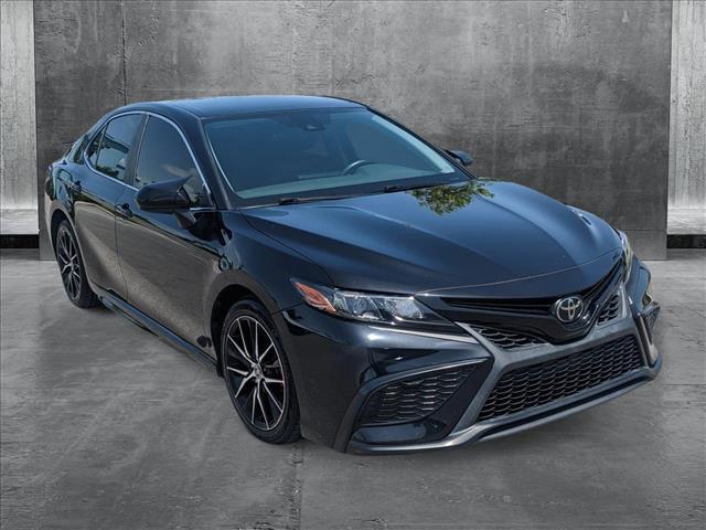 used 2021 Toyota Camry car, priced at $18,510