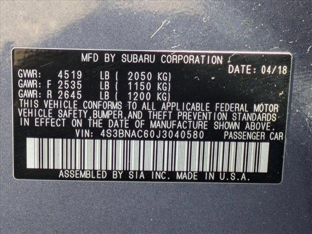 used 2018 Subaru Legacy car, priced at $14,998