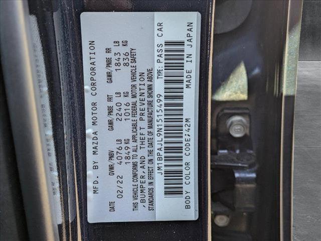 used 2022 Mazda Mazda3 car, priced at $20,495