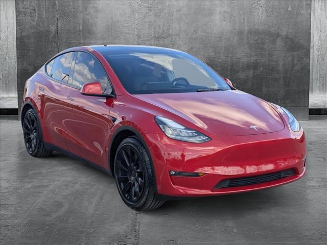 used 2021 Tesla Model Y car, priced at $26,999