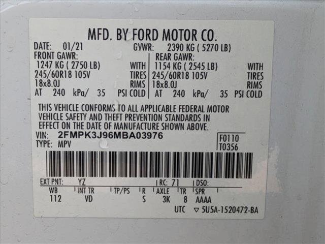 used 2021 Ford Edge car, priced at $17,895