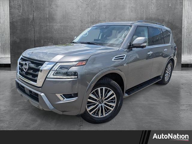 used 2021 Nissan Armada car, priced at $26,995