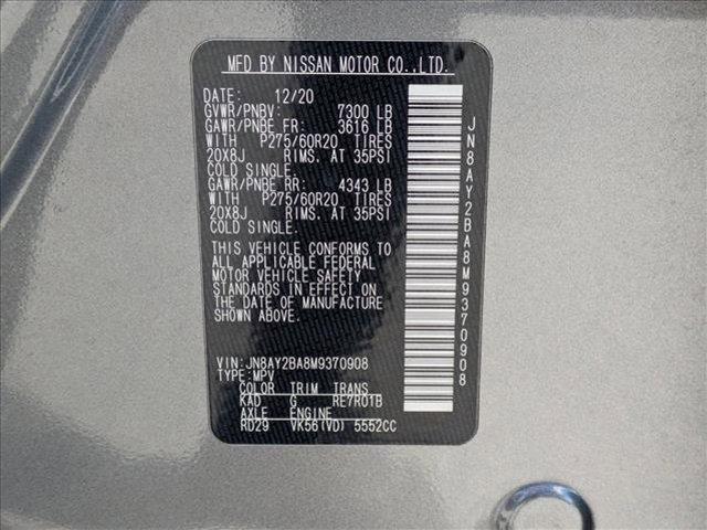 used 2021 Nissan Armada car, priced at $27,749