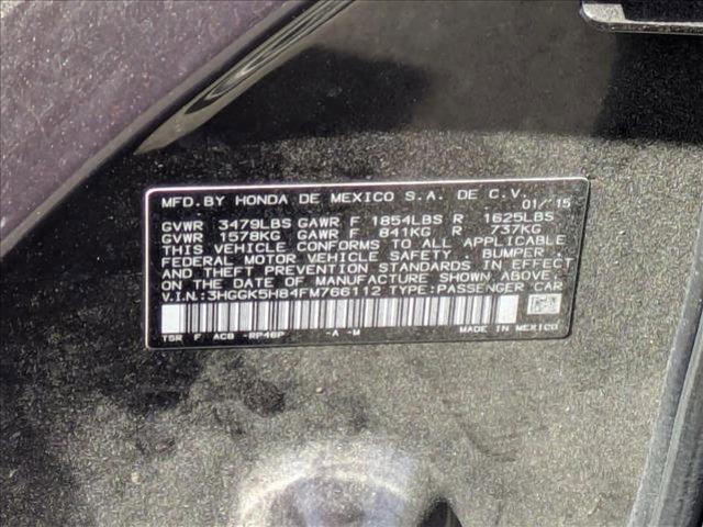 used 2015 Honda Fit car, priced at $12,995