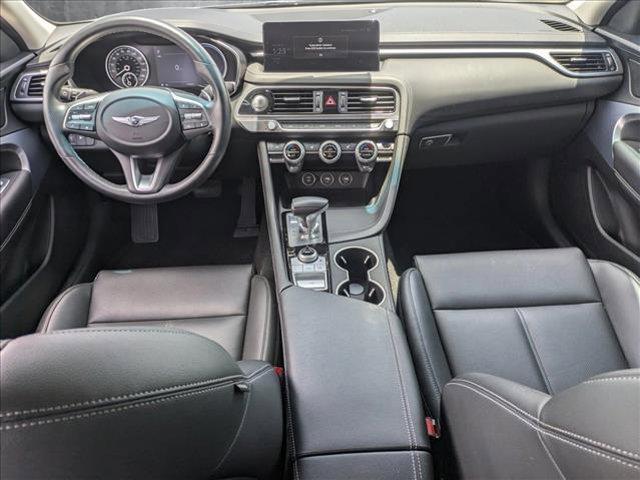 used 2023 Genesis G70 car, priced at $29,995