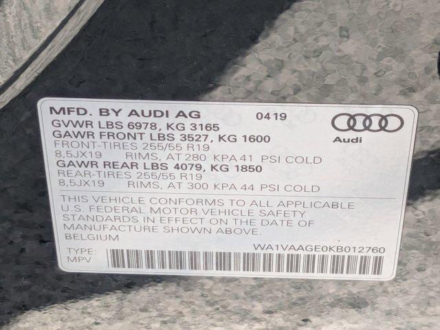 used 2019 Audi e-tron car, priced at $23,995