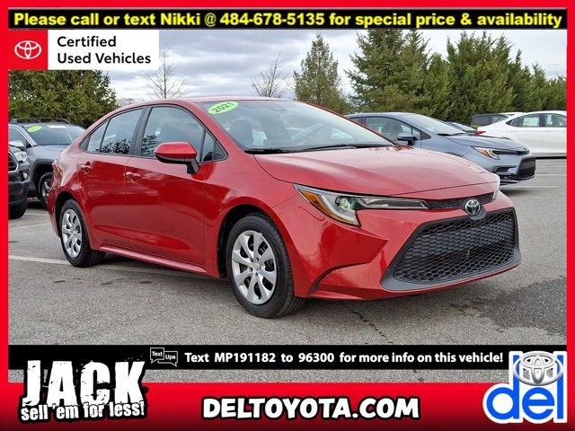 used 2021 Toyota Corolla car, priced at $19,190