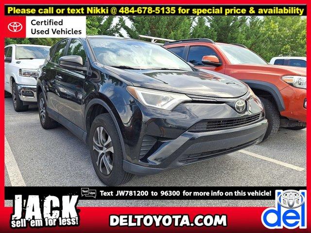 used 2018 Toyota RAV4 car, priced at $19,990