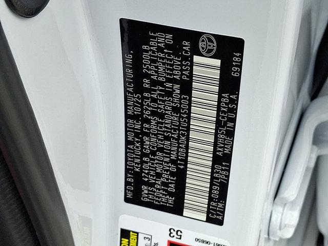 new 2026 Toyota Camry car, priced at $43,563