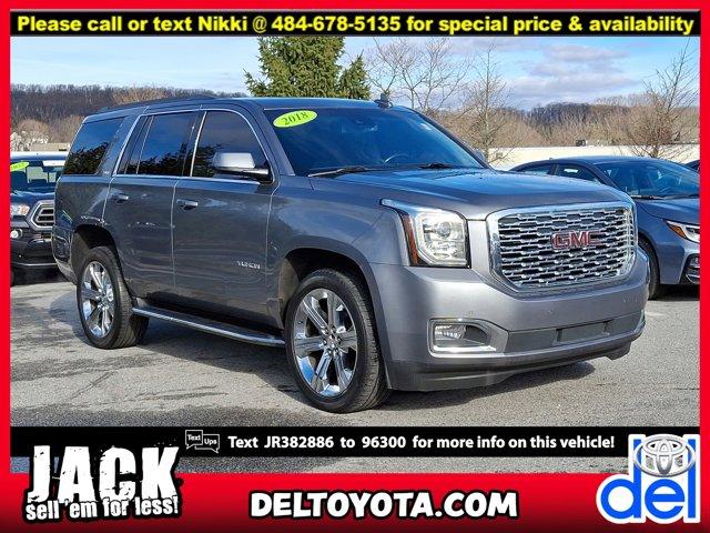 used 2018 GMC Yukon car, priced at $29,595