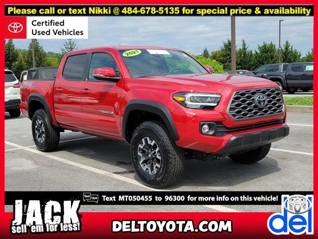 used 2021 Toyota Tacoma car, priced at $40,590