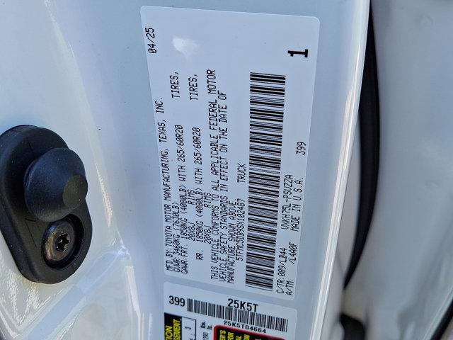 new 2025 Toyota Tundra car, priced at $75,055