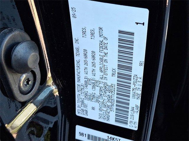 new 2026 Toyota Tundra car, priced at $72,024