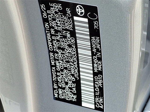 new 2025 Toyota Prius car, priced at $35,309
