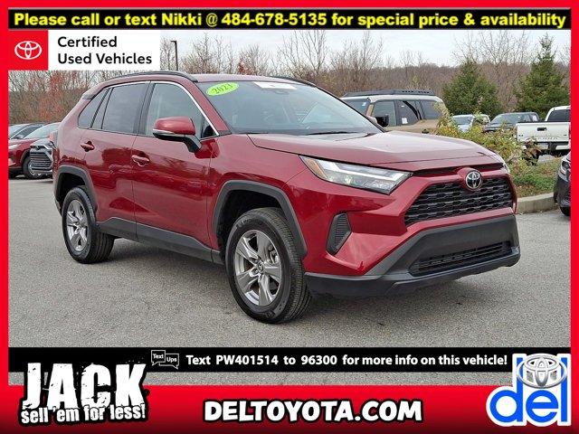 used 2023 Toyota RAV4 car, priced at $33,490