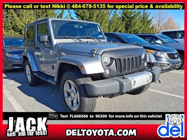 used 2015 Jeep Wrangler car, priced at $19,695