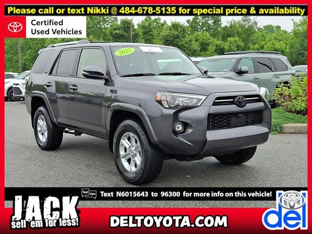 used 2022 Toyota 4Runner car, priced at $45,990