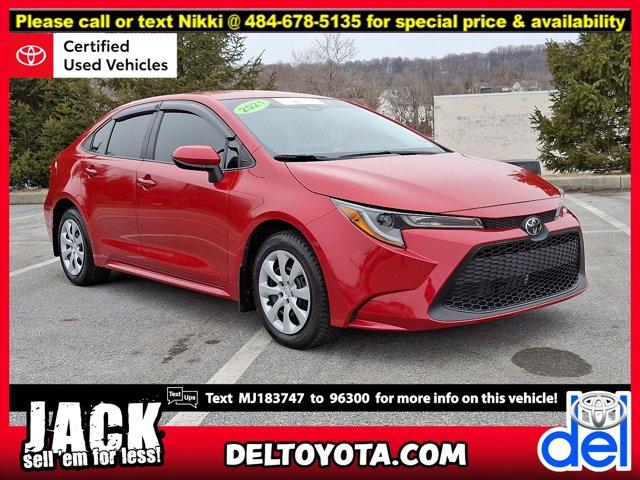 used 2021 Toyota Corolla car, priced at $18,590