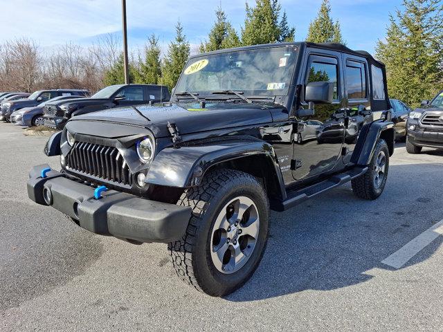 used 2017 Jeep Wrangler Unlimited car, priced at $26,395