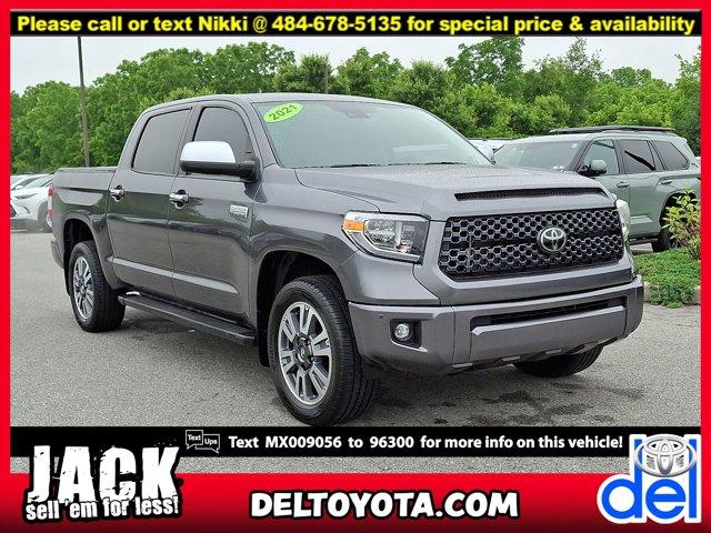 used 2021 Toyota Tundra car, priced at $41,595