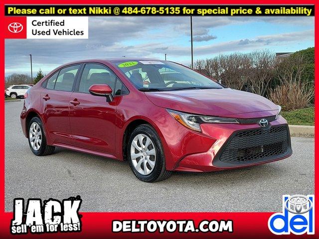used 2022 Toyota Corolla car, priced at $22,390