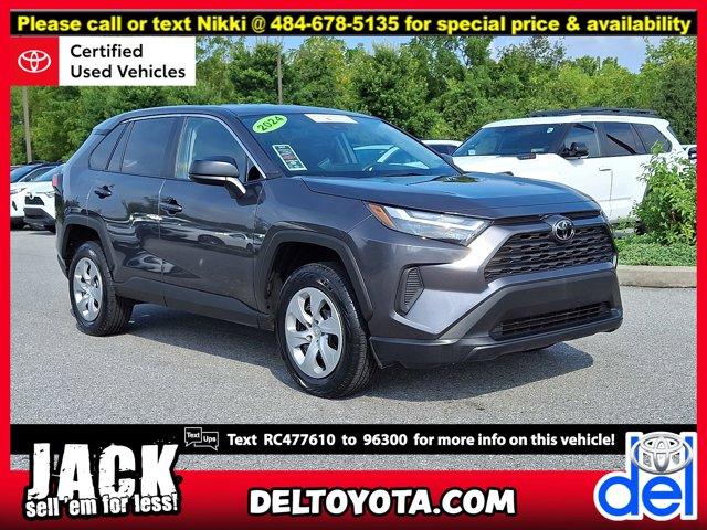 used 2024 Toyota RAV4 car, priced at $28,690