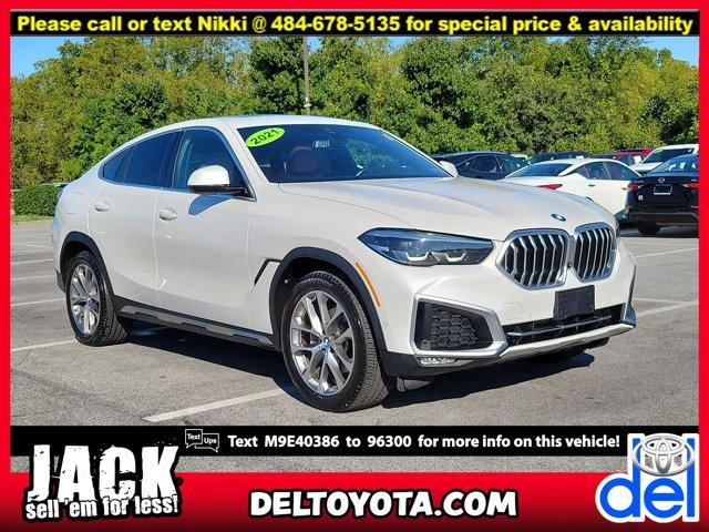 used 2021 BMW X6 car, priced at $37,995