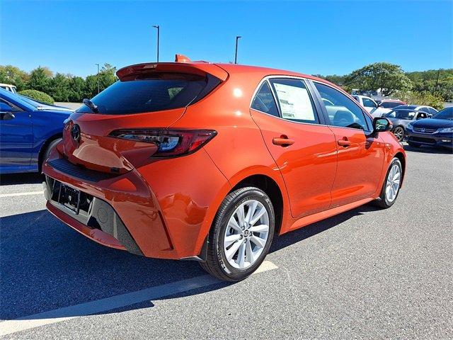 new 2025 Toyota Corolla Hatchback car, priced at $25,647