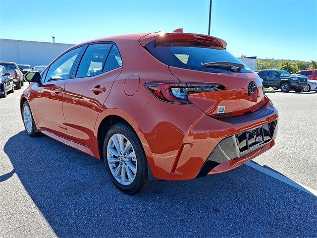 new 2025 Toyota Corolla Hatchback car, priced at $25,647