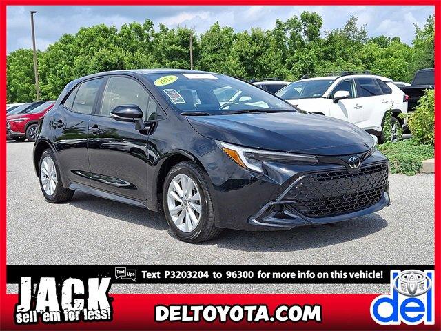 used 2023 Toyota Corolla Hatchback car, priced at $23,990